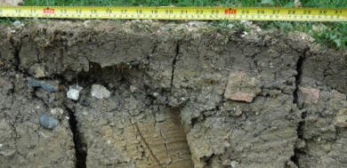 Heavy Clay soil profile image